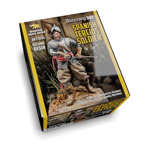 [ABT1035] SPANISH TERCIOS SOLDIER 65mm