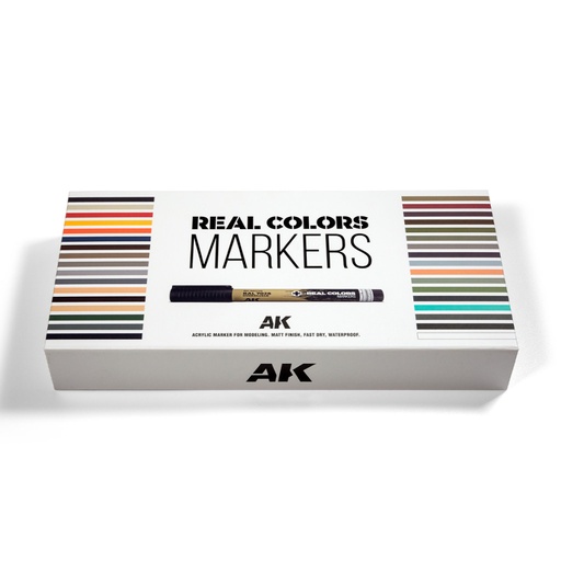 [RCM150] SPECIAL BOX REAL COLORS MARKERS - 34 units
