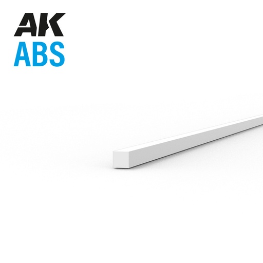 [AK6707] Strips 0.50 x 0.50 x 350mm - ABS Strip