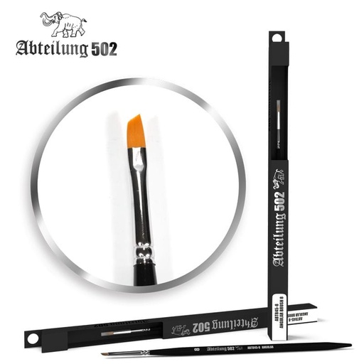 [ABT845-8] Synthetic Brushes - Angular Brush 8
