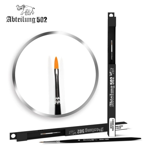 [ABT840-4] Synthetic Brushes - Filbert Brush 4