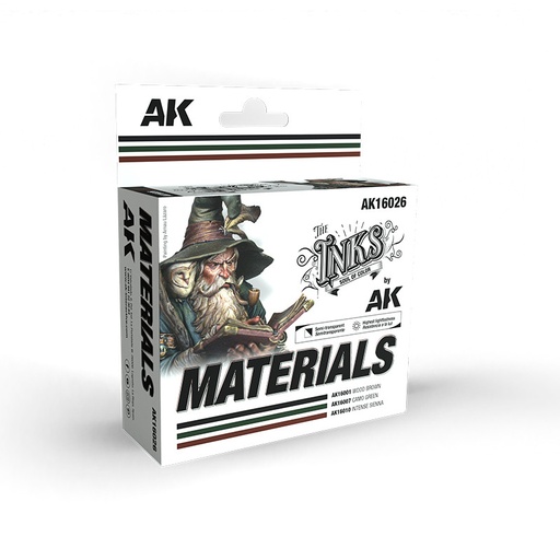 [AK16026] The INKS - MATERIALS - SET