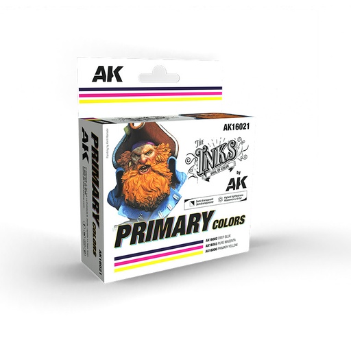 [AK16021] The INKS - PRIMARY COLORS - SET