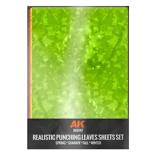 [AK8147] Tools - PUNCHING LEAVES SHEETS SET (4 units of A4-size sheets)
