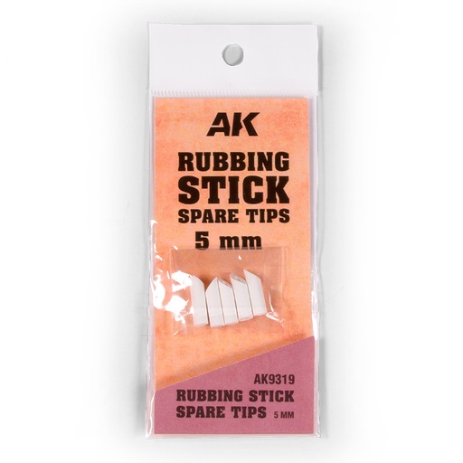 [AK9319] Tools - Rubbing Stick Spare Tips 5mm