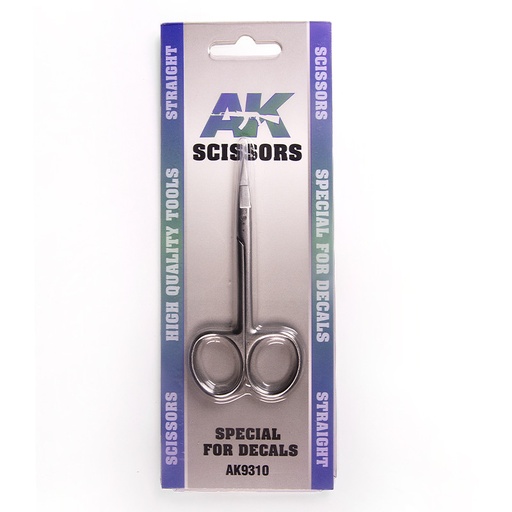 [AK9310] Tools - SCISSORS STRAIGHT. (SPECIAL DECALS AND PAPER)