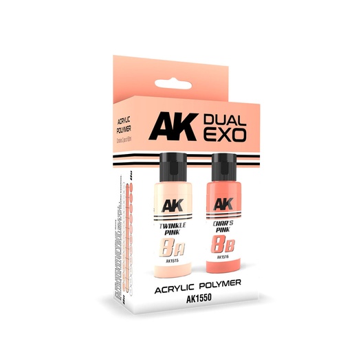 [AK1550] Twinkle Pink & Char’S Pink Dual Exo Set