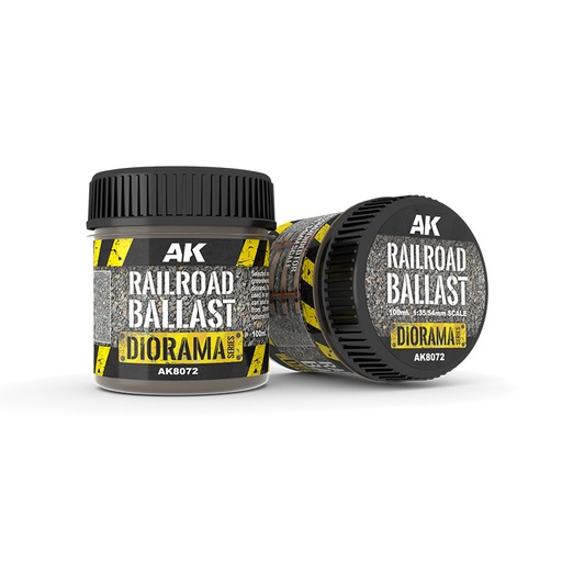 [AK8072] Vignettes texture products - RAILROAD BALLAST
