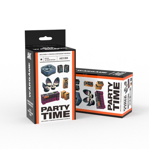 [AK1359] WARGAME - PARTY TIME SET (RESIN 30-35MM)