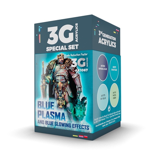 [AK1067] Wargame set - BLUE PLASMA AND