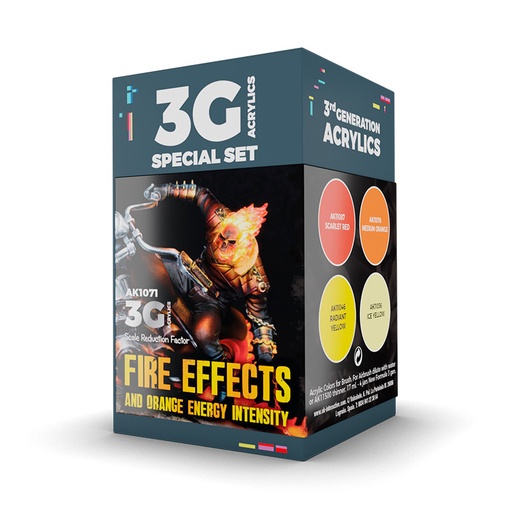 [AK1071] Wargame set - FIRE EFFECTS