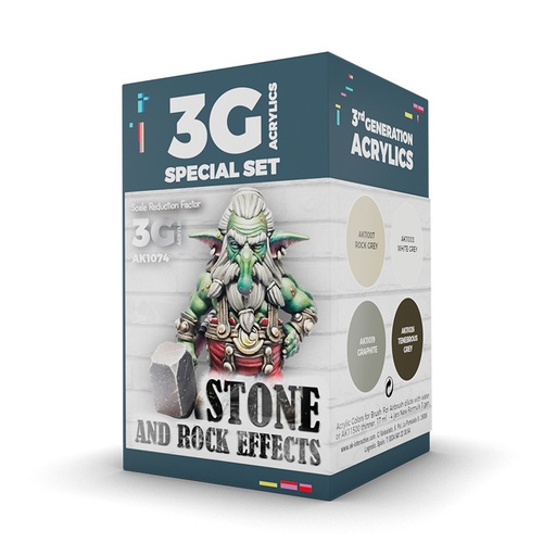 [AK1074] Wargame set - STONE AND ROCK
