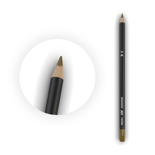 [AK10036] Weathering pencils - Watercolor Pencil Bronze