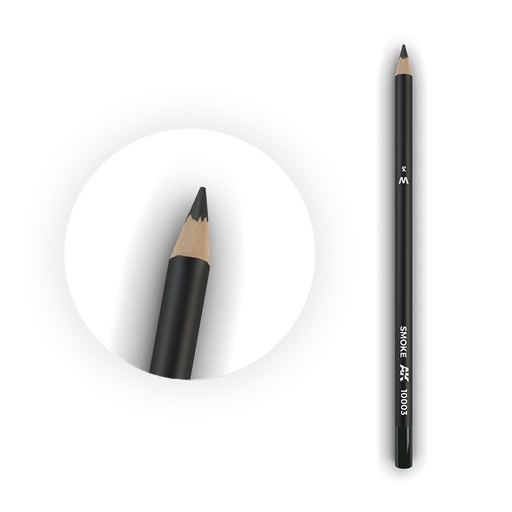 [AK10003] Weathering pencils - Watercolor Pencil Smoke