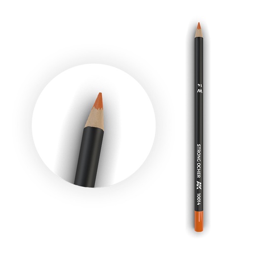 [AK10014] Weathering pencils - Watercolor Pencil Strong Ocher