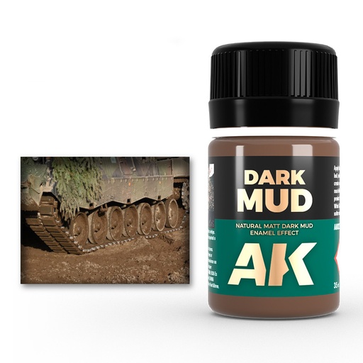 [AK023] Weathering products - DARK MUD EFFECTS