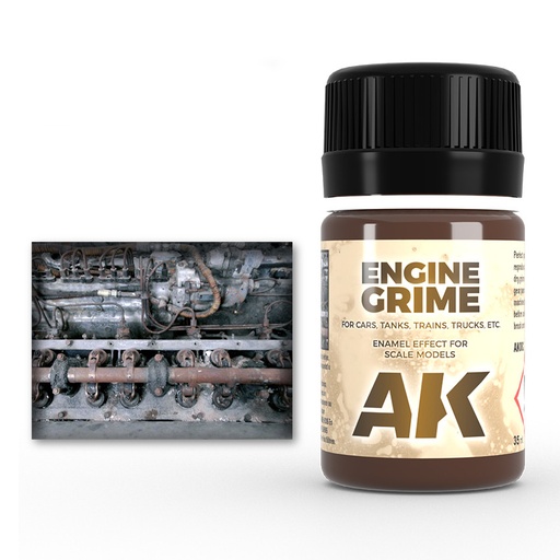 [AK082] Weathering products - ENGINE GRIME