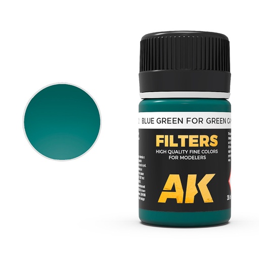 [AK4162] Weathering products - LIGHT FILTER FOR GREEN VEHICLES