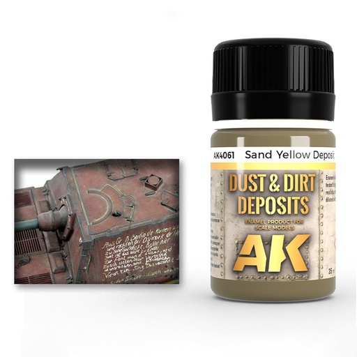 [AK4061] Weathering products - SAND YELLOW DEPOSIT