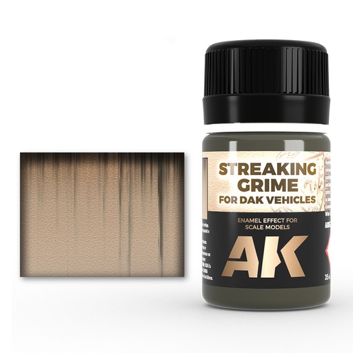 [AK067] Weathering products - STREAKING GRIME FOR AFRIKA KORPS VEHICLES