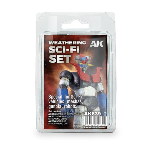 [AK639] Weathering Sci-fi Set
