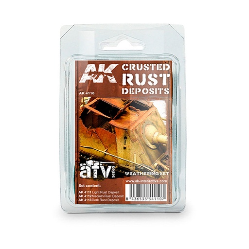 [AK4110] Weathering Sets - CRUSTED RUST DEPOSITS