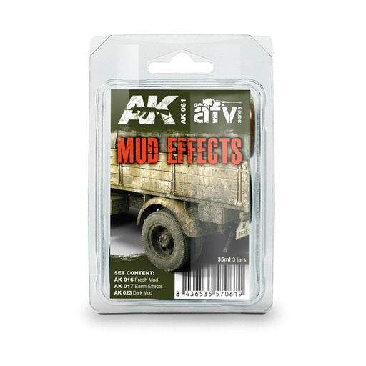 [AK061] Weathering Sets - MUD SET