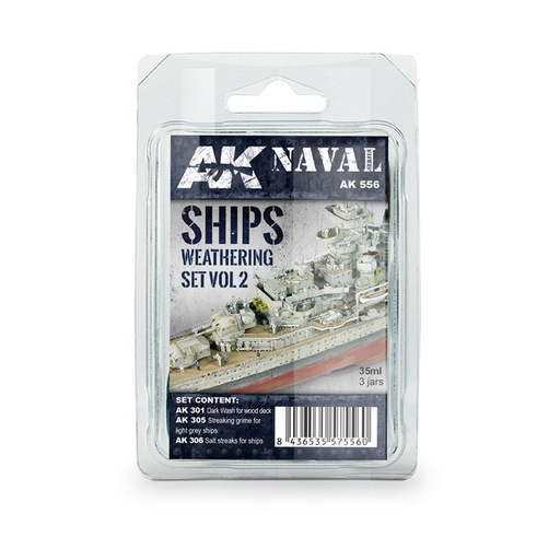 [AK556] Weathering Sets - SHIPS VOL.2 WEATHERING SET