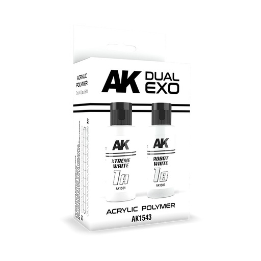 [AK1543] Xtreme White & Robot White Dual Exo Set