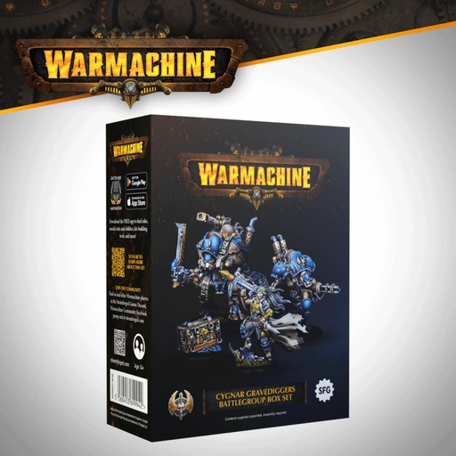[SFIK-CGN209] Warmachine: Cygnar Gravediggers Battlegroup Box