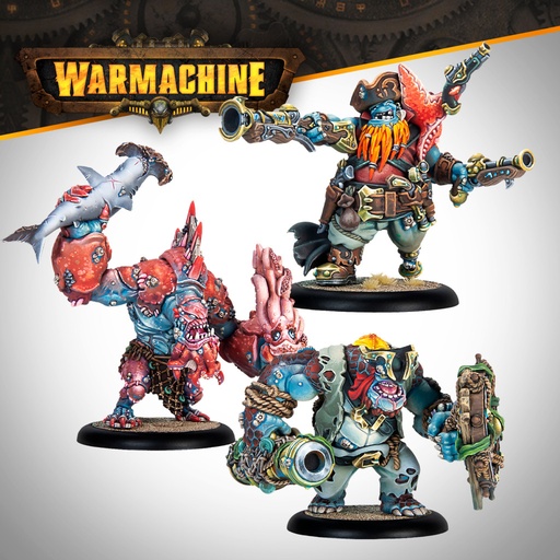 [SFIK-SKR126] Warmachine: Southern Kriels Brineblood Marauders Battlegroup Box