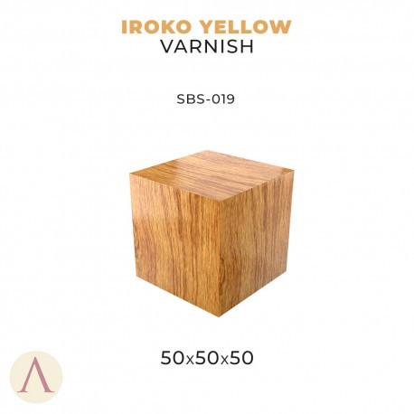 [SBS-019] SBS-019 Complements IROKO YELLOW VARNISH-50X50X50