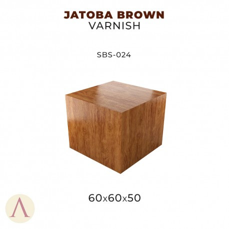 [SBS-024] SBS-024 Complements JATOBA BROWN VARNISH-60X60X50