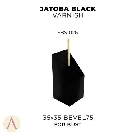 [SBS-026] SBS-026 Complements JATOBA BLACK VARNISH-35X35 BEVEL 75 BUST