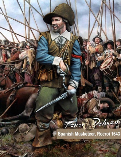 [SFD-006] SFD-006 Figures SPANISH MUSKETEER, ROCROI 1643