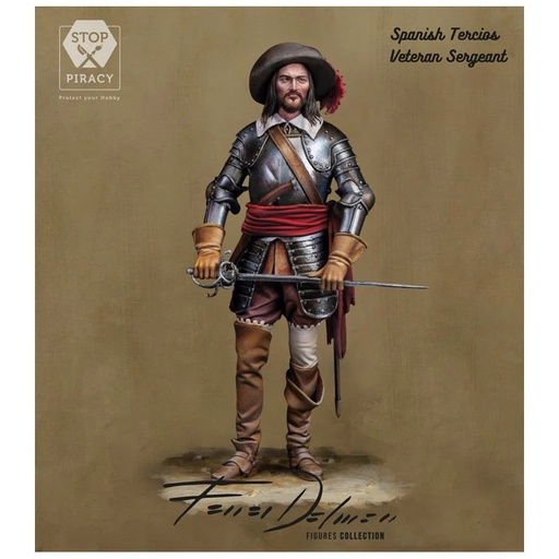 [SFD-007] SFD-007 Figures SPANISH TERCIOS, VETERAN SERGEANT