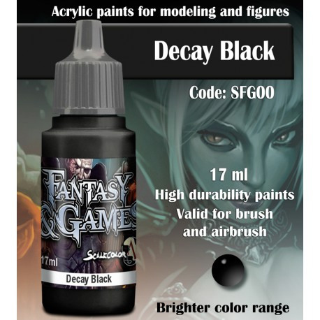 [SFG-00] SFG-00 Paints DECAY BLACK