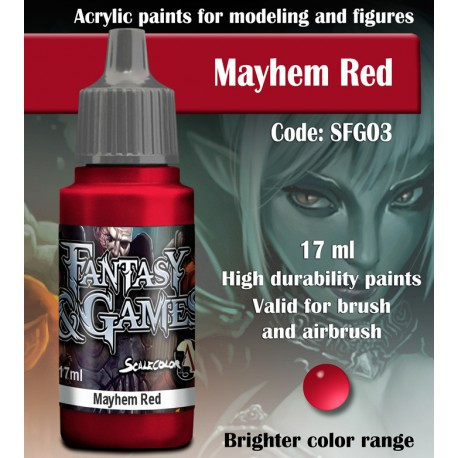 [SFG-03] SFG-03 Paints MAYHEM RED
