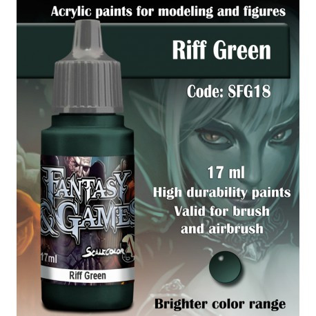 [SFG-18] SFG-18 Paints RIFF GREEN