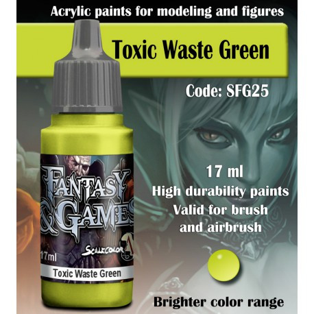 [SFG-25] SFG-25 Paints TOXIC WASTE GREEN