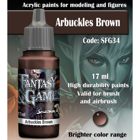 [SFG-34] SFG-34 Paints ARBUCKLES BROWN