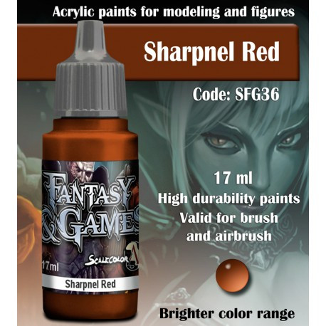 [SFG-36] SFG-36 Paints SHARPNEL RED