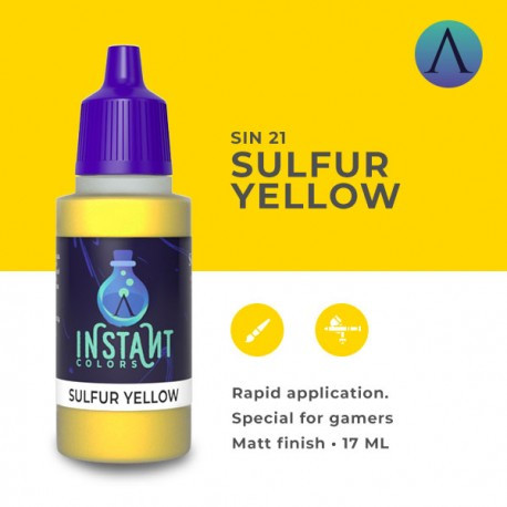 [SIN-21] SIN-21 Paints SULFUR YELLOW