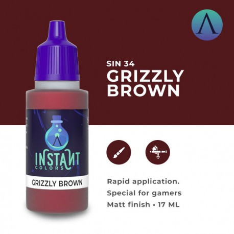 [SIN-34] SIN-34 Paints GRIZZLY BROWN