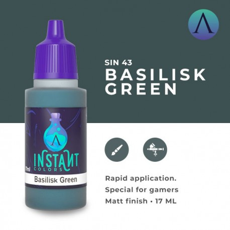 [SIN-43] SIN-43 Paints BASILISK GREEN