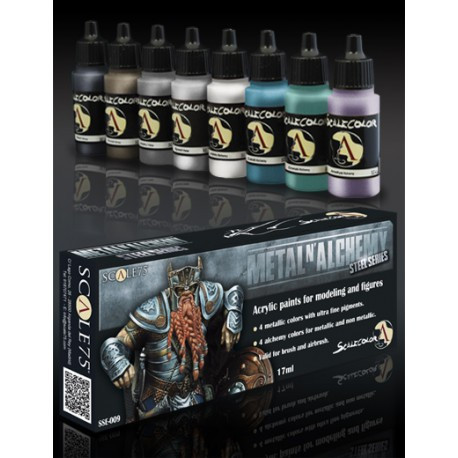 [SSE-009] SSE-009 Paints METAL'N ALCHEMY STEEL SERIES