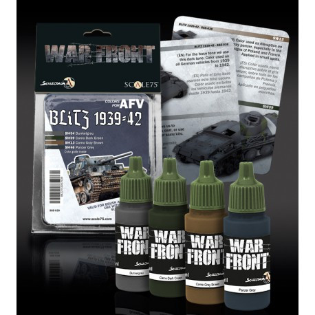 [SSE-039] SSE-039 Paints COLORS FOR AFV-BLITZ 1939-42 