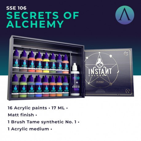 [SSE-106] SSE-106 Paints THE SECRETS OF ALCHEMY (WOODEN BOX)