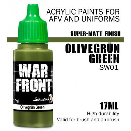 [SW-01] SW-01 Paints OLIVGRÜN