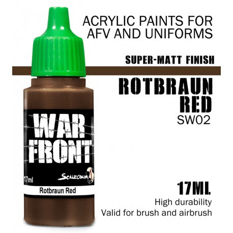 [SW-02] SW-02 Paints ROTBRAUN
